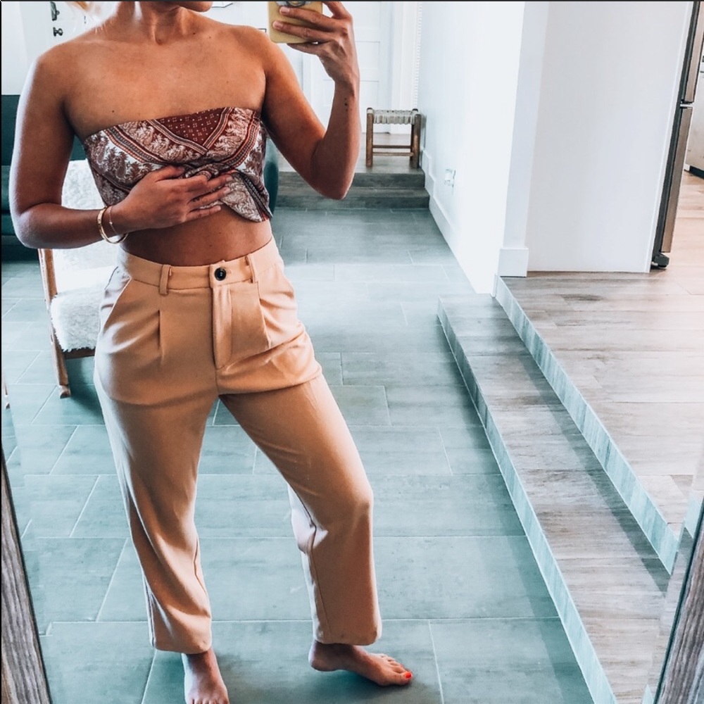 NWT Nordstrom Tan Trousers